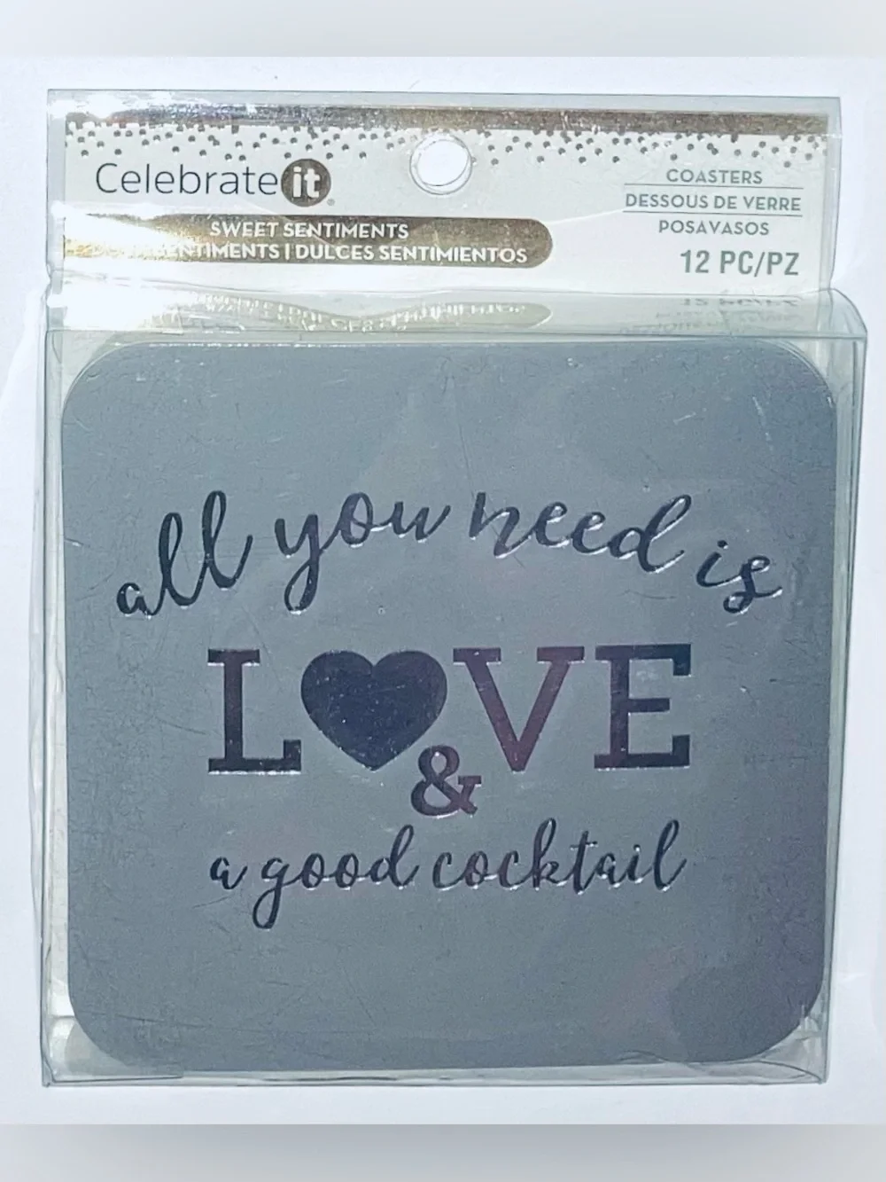 Love & Cocktails Coasters - NEW!